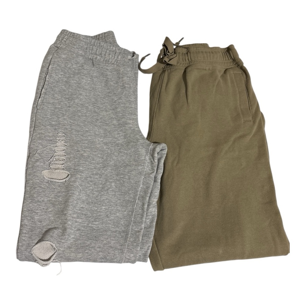Calvin Klein Gray and Brown Joggers